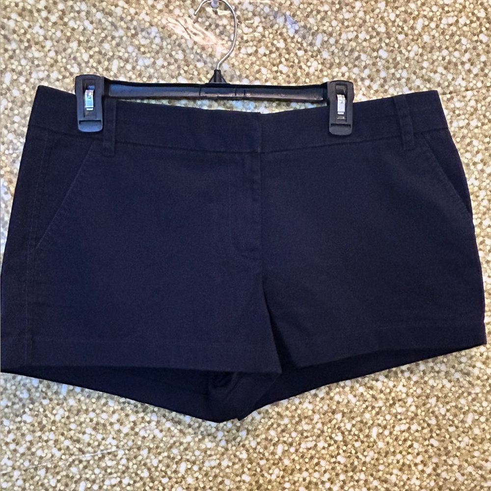 J Crew NWT Misses Shorts. Size 12, Navy Blue.